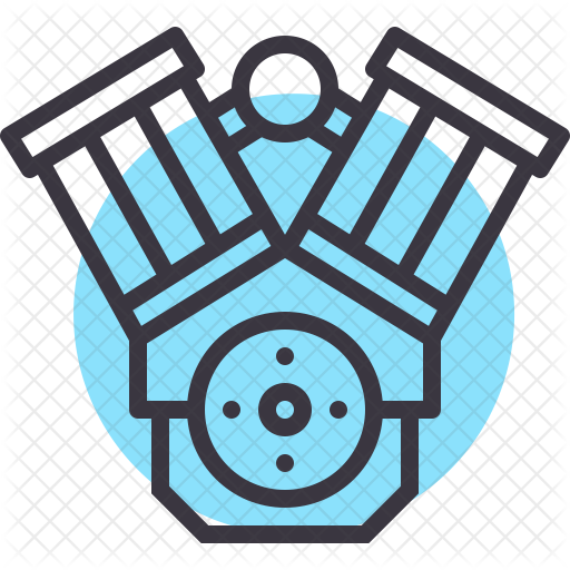 Clip Transparent Library Icon Miscellaneous Icons In - Motorcycle Engine Icon Png (512x512)