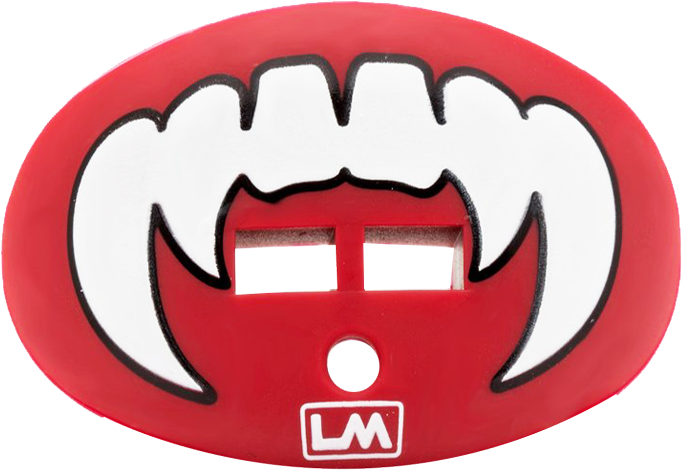 Vampire Fangs Maroon Cardinal - Mouthguard (1373x946)
