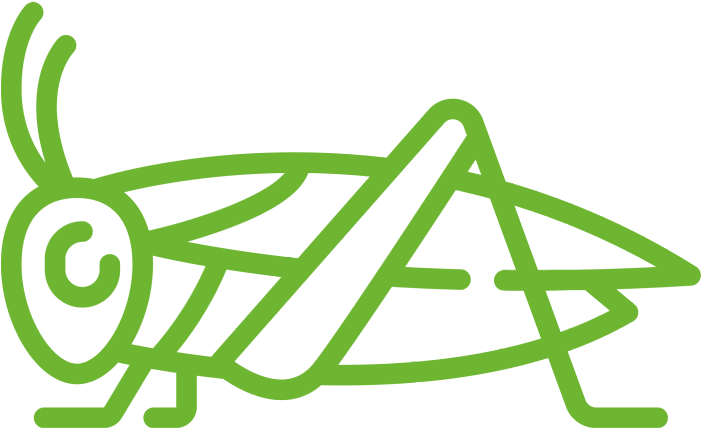 New Protein Sources - Cricket Animal Icon (700x700)