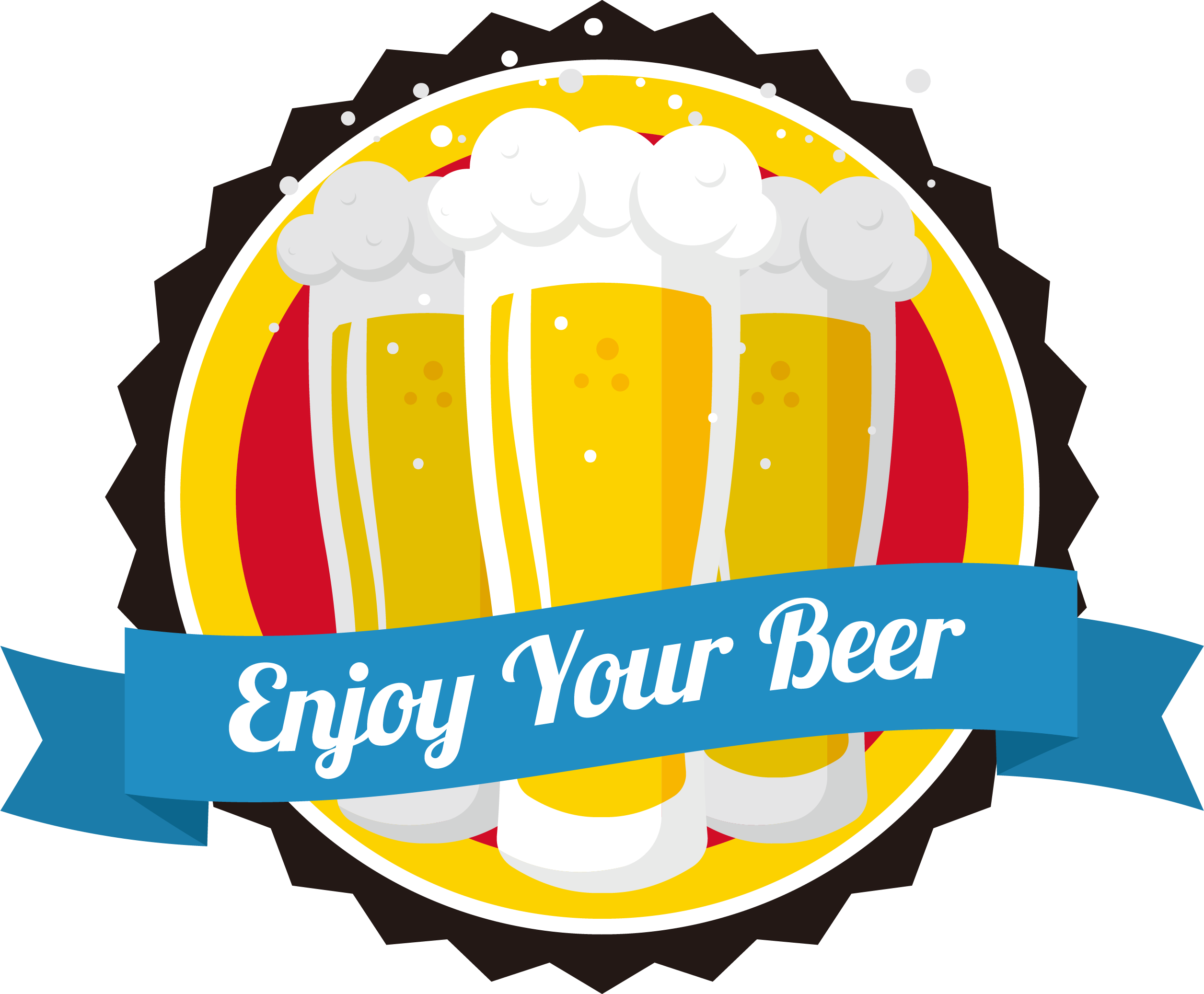 Oktoberfest Logo - Logo De Cerveza Y Comida (2512x2074)