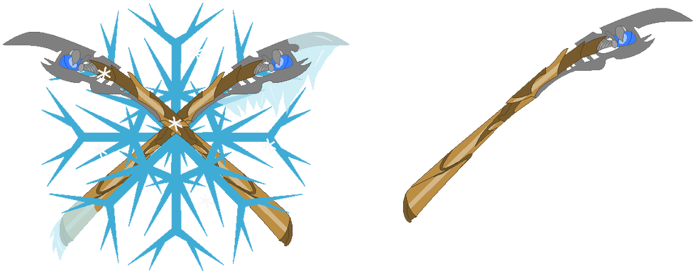 Cm Loki And Scepter By Felixaimeegarcia - Copito De Nieve Png (1024x441)