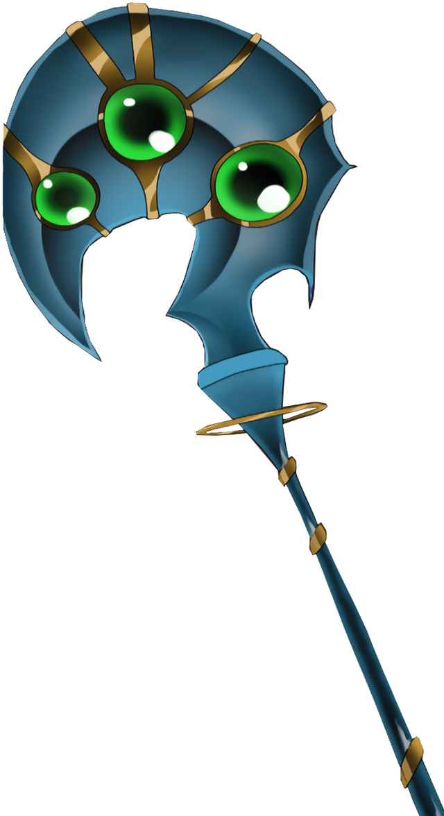 Magic Scepter By Alanmac95 - Magic Scepter Png (675x1183)