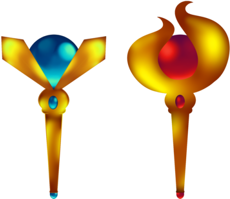 Every Elemental Scepter Has It's Own Unique Style - Every Elemental Scepter Has It's Own Unique Style (500x412)