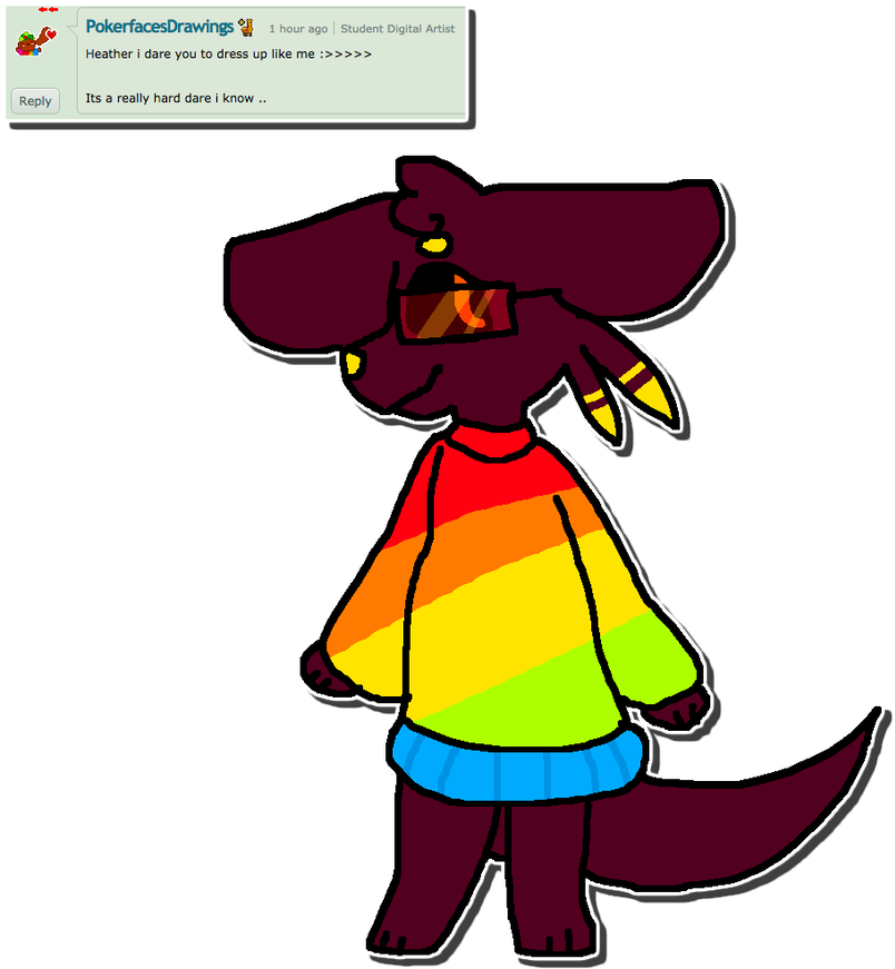 Ask Or Dare Heather 2 By Vanllladreams - Cartoon (905x883)