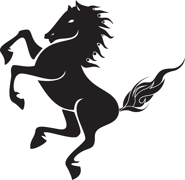 2013 The Year Of The Horse 3 Idioms With The Word Horse - Horse Vector Png (640x622)