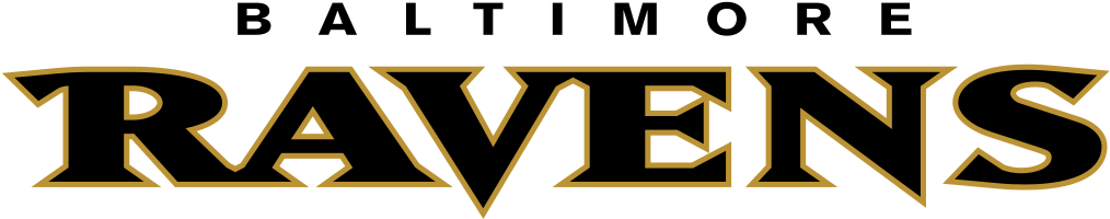 Baltimore Ravens Wordmark - Baltimore Ravens Logo Text (1024x207)