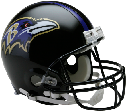 Baltimore Ravens Vsr4 Authentic Helmet - Jets Football Helmet (475x429)
