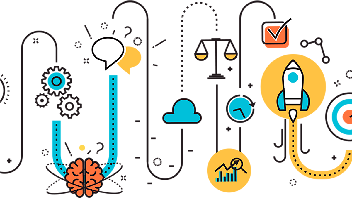 How Three Local Business Owners Started Their Companies - Design Thinking Illustration (1200x899)