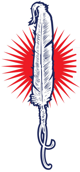 National Indian Law Library Feather Logo - Emblem (270x628)