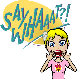 My First Tpt Sale - Black Man Bitmoji (398x398)