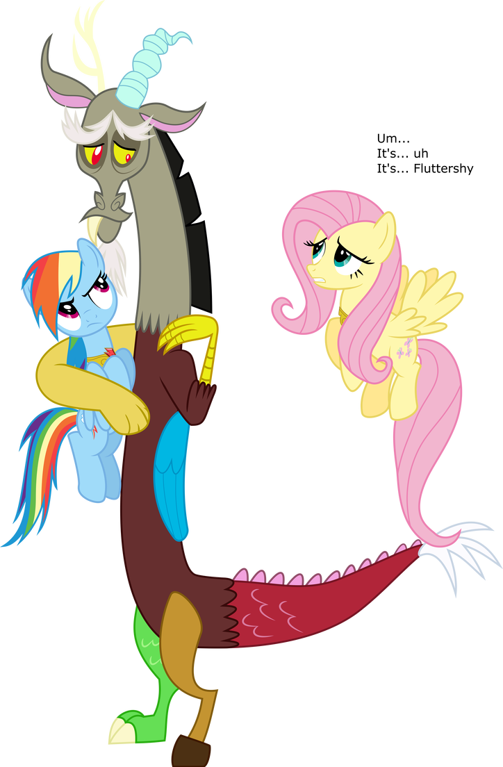 My Dear Friend Shutterfly By Clashwolf3 - Mlp Base Discord And Pony (724x1104)