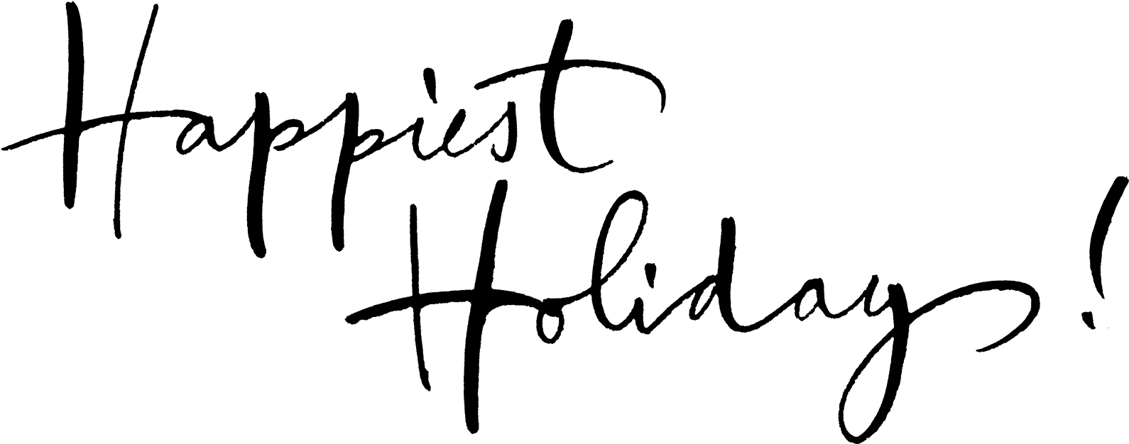 Greeting Card Lettering For Petite Lemon / Shutterfly - Calligraphy (1680x706)
