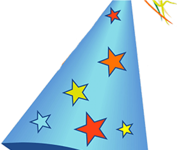 Hat Clipart New Years Eve - Blue Birthday Hat Png (640x480)