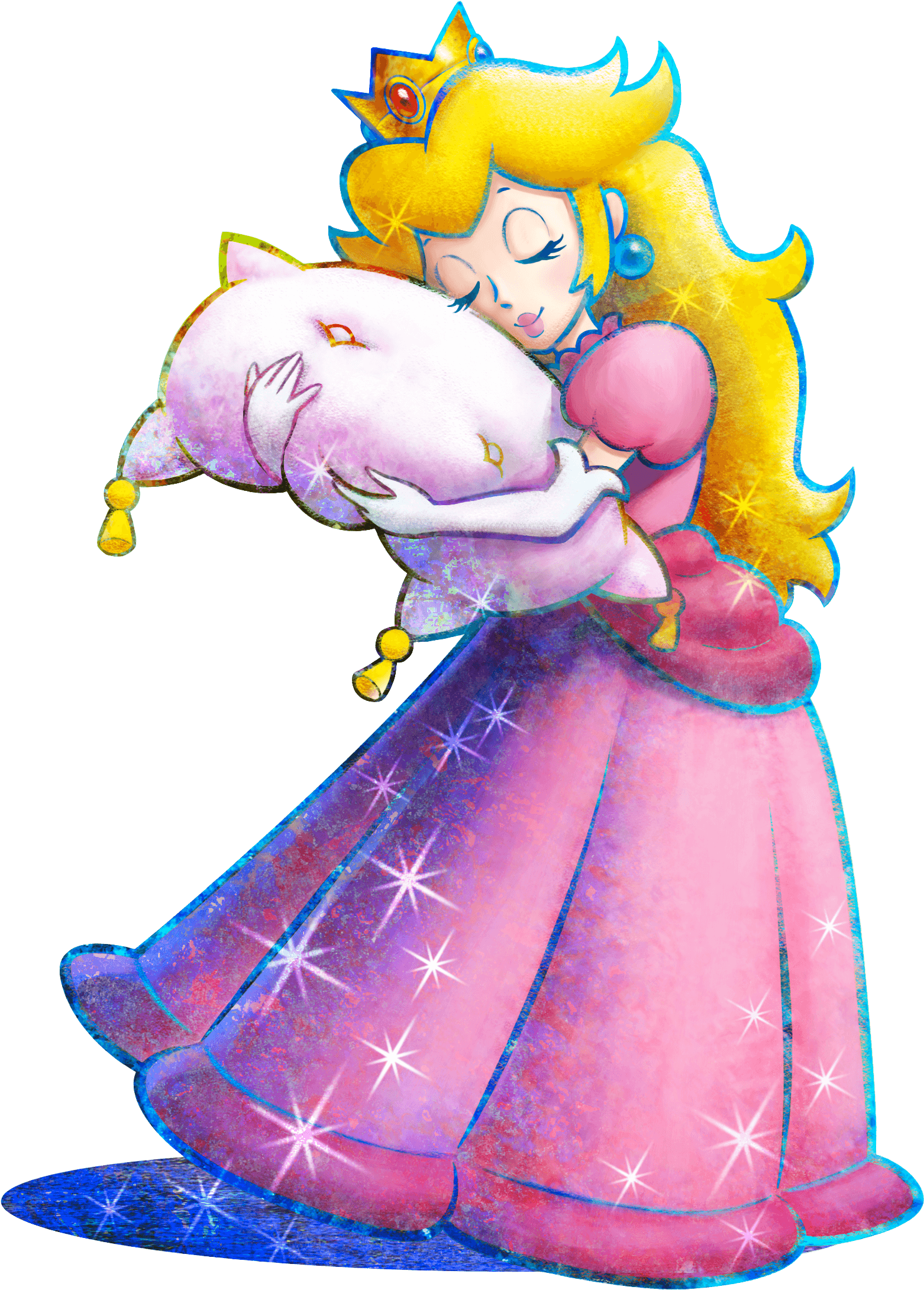 Art Id - - Mario And Luigi Rpg Peach (2500x2800)