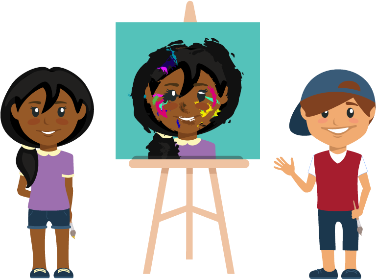 Creative Arts 4 Kids Andrew Salgado - Cartoon (767x579)