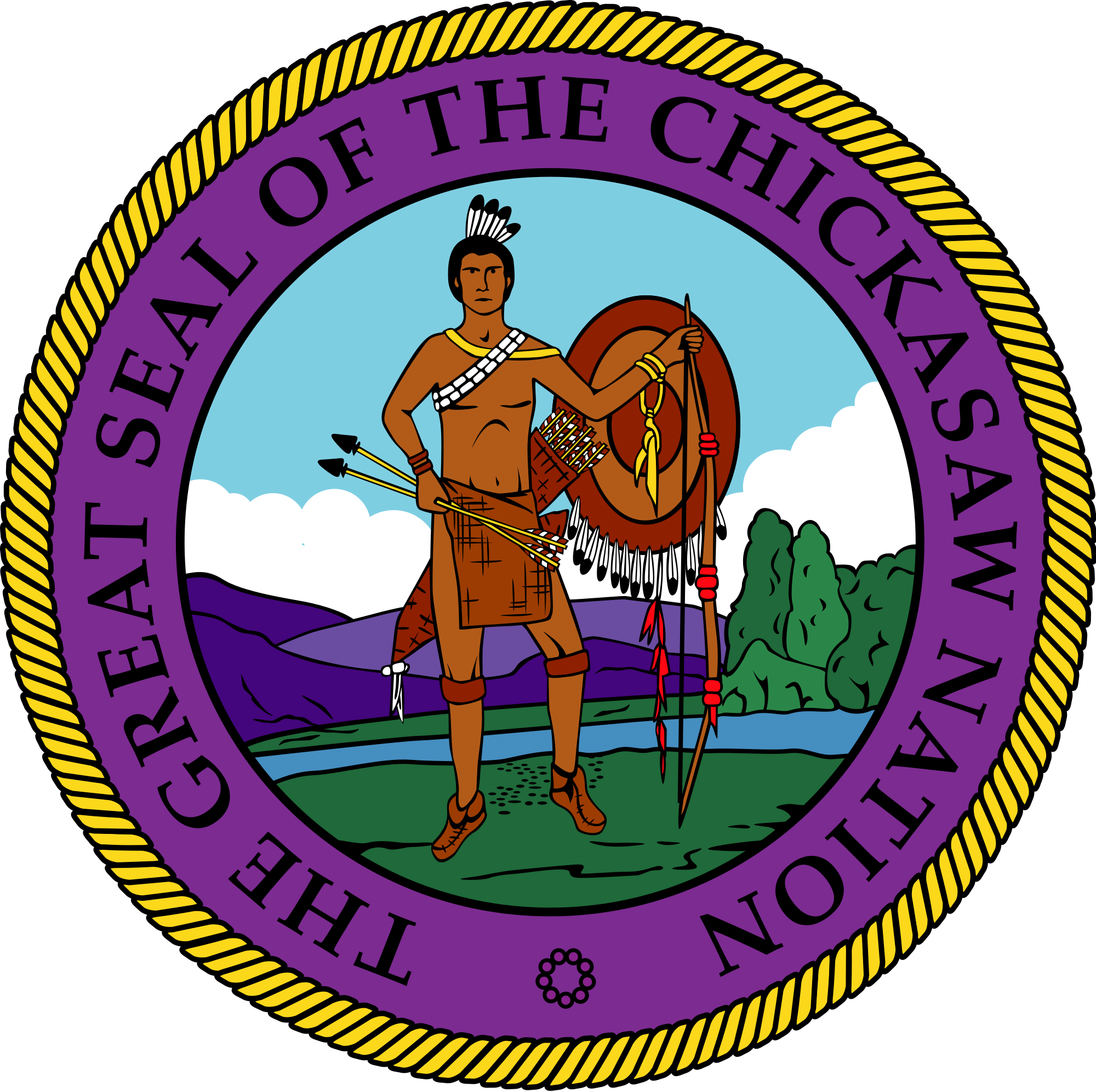 A Report From The 2014 Chickasaw Nation Dynamic Women - Great Seal Of The Chickasaw Nation (2000x1993)