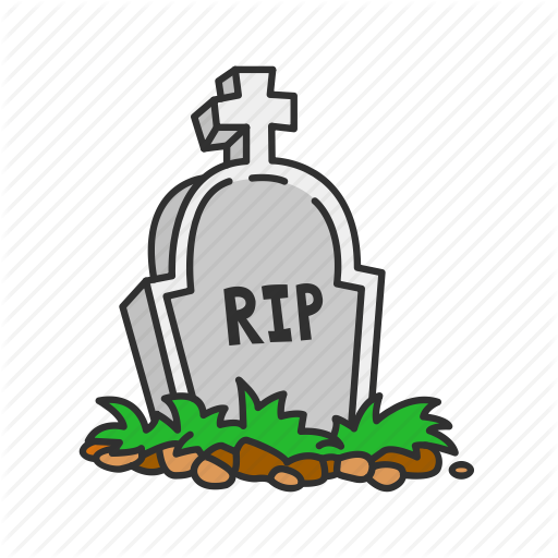 Png Black And White Library Rest In Peace Free On Dumielauxepices - Rest In Peace Rip Tombstone (512x512)