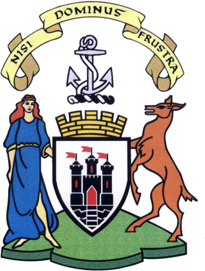 Arms Of The City Council Of Edinburgh, With The Motto - Edinburgh Coat Of Arms (440x589)