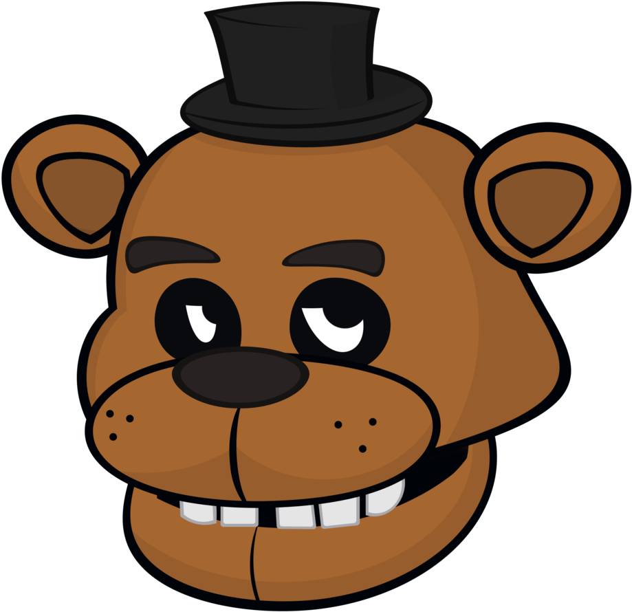 Freddy Kiwigamer450 Deviantart - Freddy Fazbear Face Png (1024x979)
