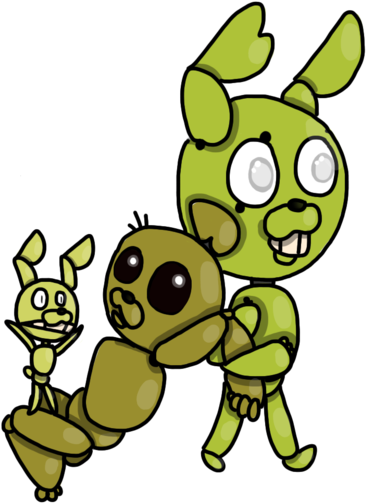 Clip Art Freeuse Stock Springtrap And By Mistwolf On - Cartoon (400x533)