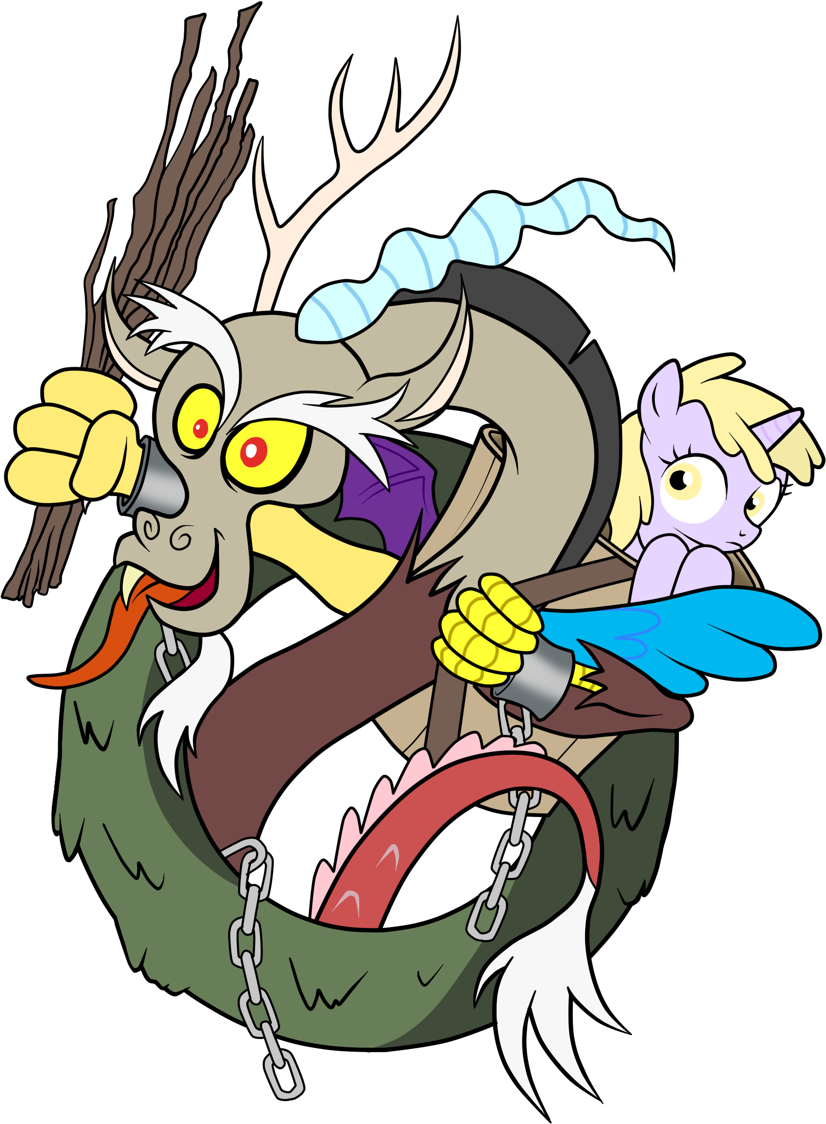 Discord As Krampus Beksnickel By Southparktaoist On - Cartoon (2054x2541)