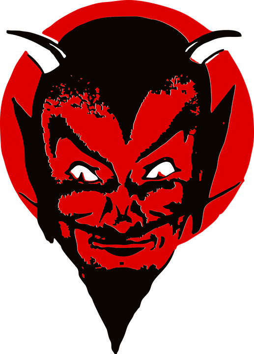 Devil Clipart Evil - Diavolo Png (517x720)