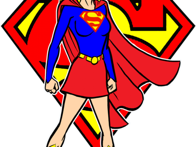 Supergirl Clipart - Superman Symbol (640x480)
