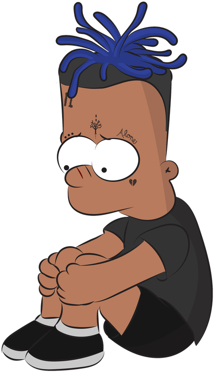 Xxxtentacion Haydenstyles Xxxtentacion Haydenstyles - Xxx Tentation Bart Simpson (1024x776)