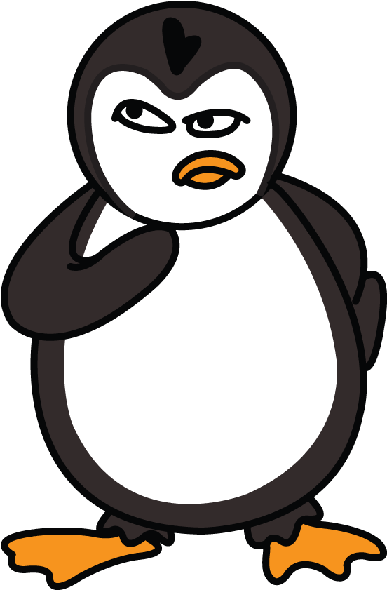 How To Draw A Penguin Easy Step - Adã©lie Penguin (720x1280)