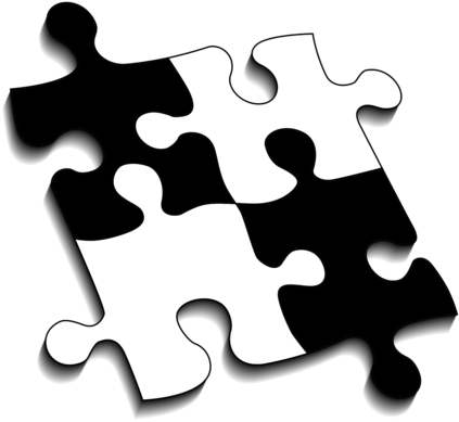 Puzzle, Share, Four, Fit, Piecing Together, Play - Puzzle, Share, Four, Fit, Piecing Together, Play (444x400)
