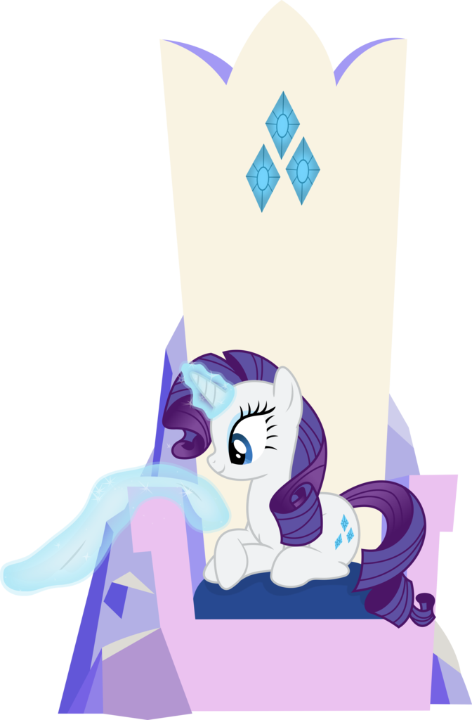 672 X 1024 6 - My Little Pony Rarity Sit (672x1024)