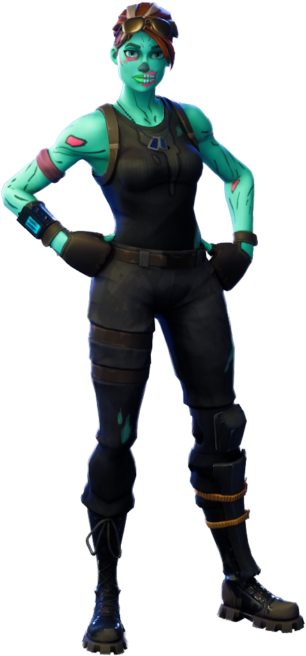 Wins Outfits Scythe Pick Ghoul Trooper Mako Founders - Skin Agent D Élite Fortnite (1100x1100)