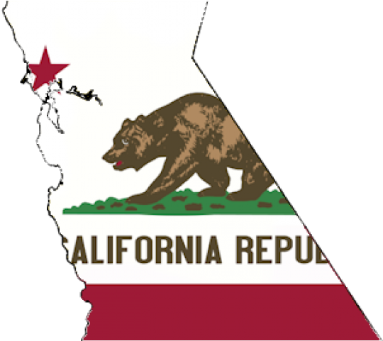 California Flag Clipart State Flag - California No Bear Arms (640x480)