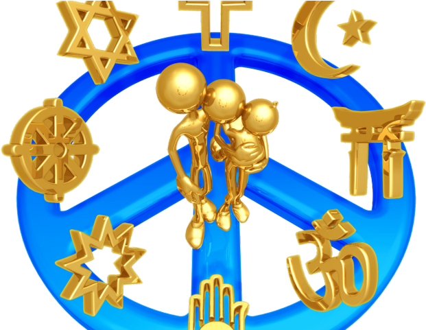 Peace Symbol Clipart Psychology - World Is A Family (640x480)