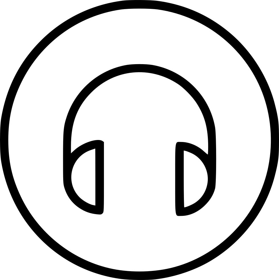 Png File - Headphones (980x982)