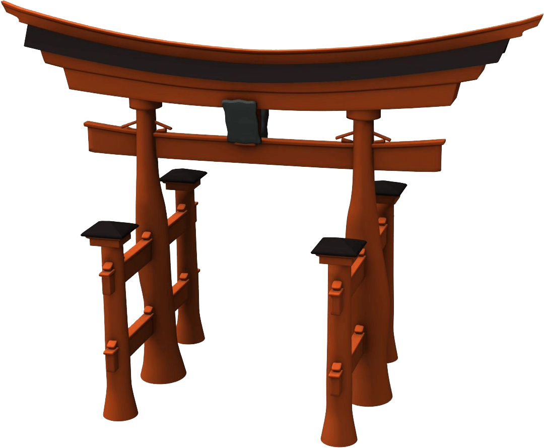 Free Torii Gate Transparent Clip - Torii Transparent (1200x1200)