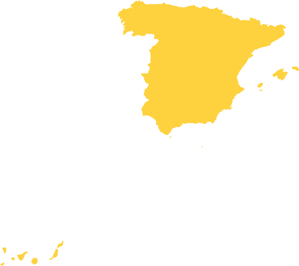 Default Message - Map Of Spain With Capital (1053x945)
