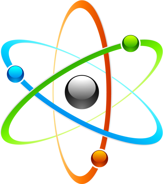 Atom Symbol Clip Art - Science Symbols (681x712)