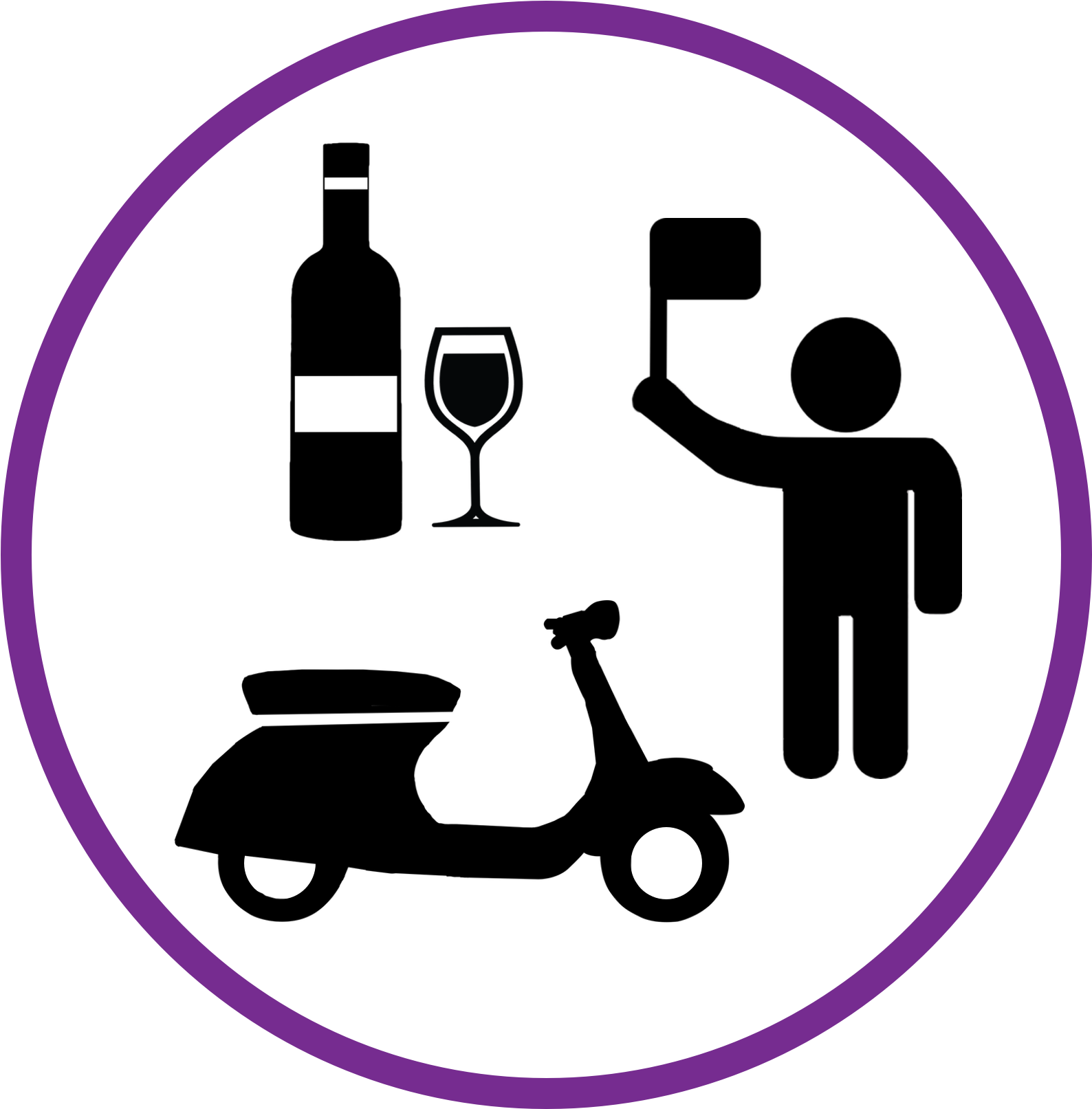 Walk By Bike Or Italian Vespa To Discover Florence - Scooter (2250x2250)