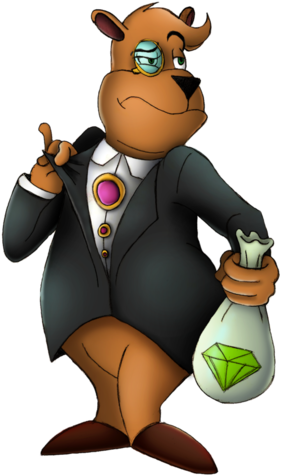 Moneybags - Moneybags Spyro Png (311x500)