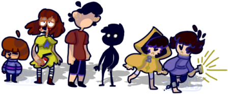 Here Is A Really Low Quality Drawing - Inside Limbo Little Nightmares (500x254)