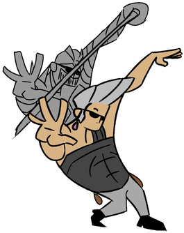 Johnny Bravo Stand Jojo (345x350)