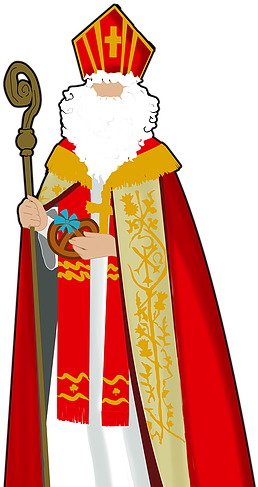 St Nikolaus 3 - Illustration (413x568)