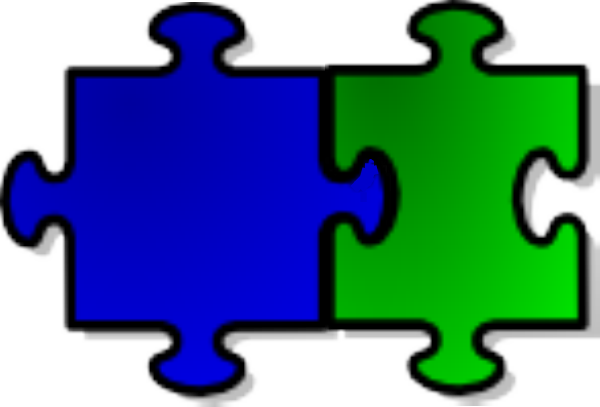 Classic Add-ons Archive - Transparent Background Puzzle Piece Clipart (600x407)