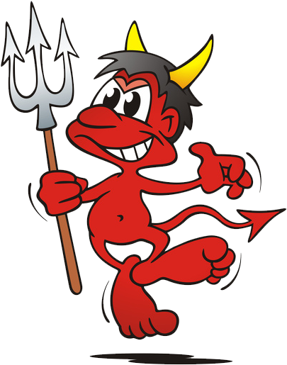 Malý Jirčanský Krampus - Little Devil (420x514)