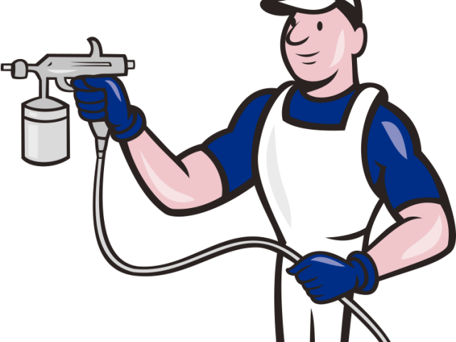 Car Clipart Clipart Car Body - Vector Cartoon Spray Paint (640x480)