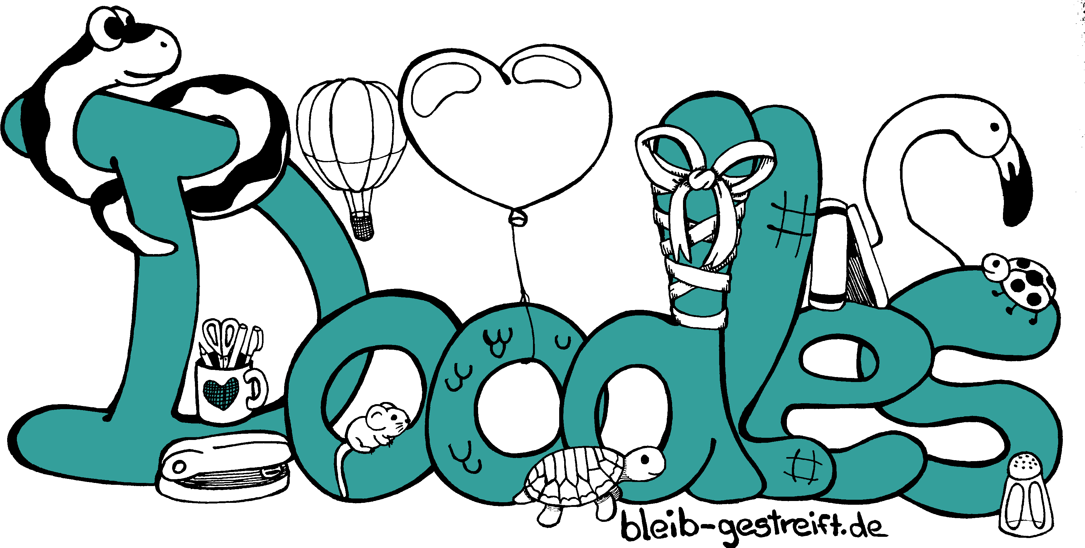 Doodles Zeichnen - Cartoon (3590x1759)