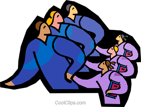 Symbolische Menschen, Freunde Vektor Clipart Bild - Symbolische Menschen, Freunde Vektor Clipart Bild (480x366)