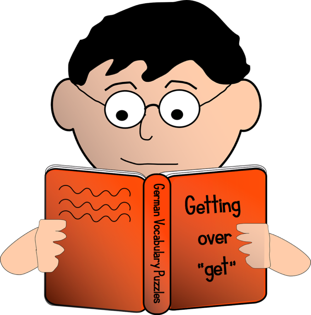 Verschiedene Bedeutungen Von "to Get" - Reading Clip Art (1062x1076)