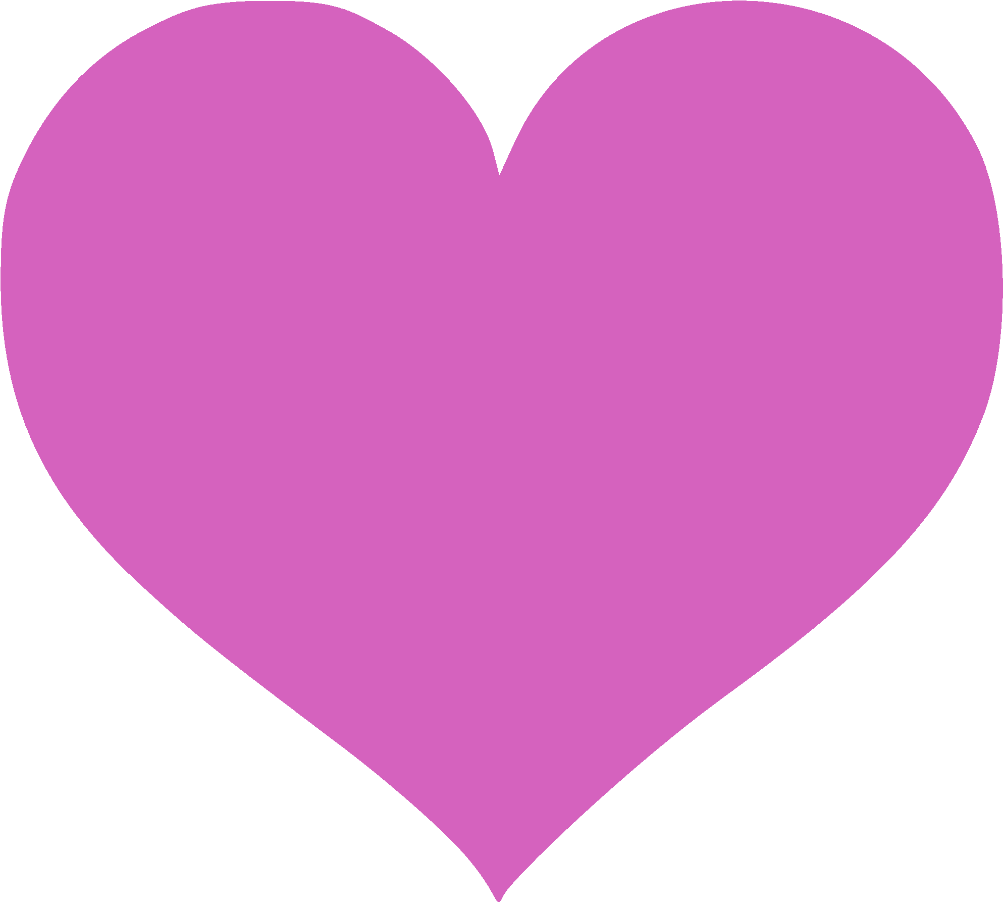 Clipart Prosumer - Pink And Purple Heart (2000x1814)